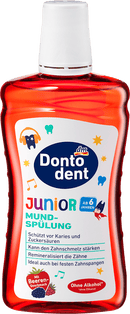Dontodent Bain de Bouche Junior saveur baies dès 6 ans, 500 ml