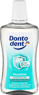 Dontodent Mondwater voor gevoelige tanden, 500 ml