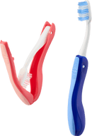 Dontodent Brosse à dents moyen de voyage, 1 pièce