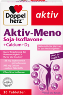 Doppelherz Active Meno Soy Isoflavones + Calcium + Vitamine D3 Comprimés 30 pièces, 52,1 g