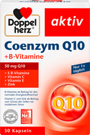 Doppelherz Coenzyme Q 10 + capsules de vitamines B 30 pièces, 12,5 g