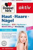 Comprimés Doppelherz Peau + Cheveux + Ongles (30 pièces), 19,9 g
