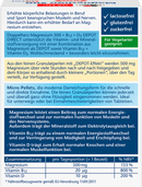 Doppelherz Magnésium 500 +B12 +D3 granulés directs 20 pièces, 32 g