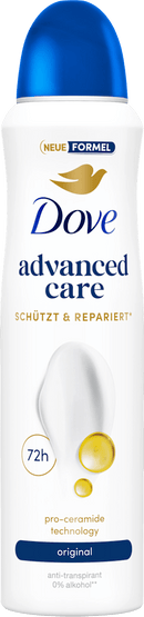 Déo-spray anti-transpirant Dove Advanced Care Original, 150 ml