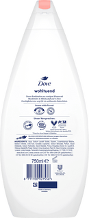 Dove Crèmebad met amandelmelk en hibiscusgeur, 750 ml