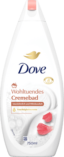 Dove Crèmebad met amandelmelk en hibiscusgeur, 750 ml