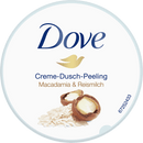 Gommage corporel Dove Macadamia et lait de riz, 225 ml
