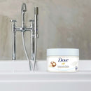 Dove Lichaamsscrub Macadamia & Rijstmelk, 225 ml