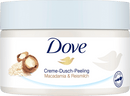 Dove Lichaamsscrub Macadamia & Rijstmelk, 225 ml