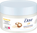 Dove Lichaamsscrub Macadamia & Rijstmelk, 225 ml