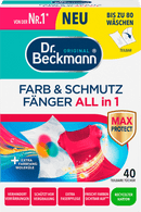 Dr. Beckmann Collecteur de couleurs et de saletés 3 en 1, 40 pièces.