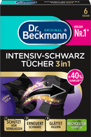Dr. Beckmann Paint Wipes Intensive Black 2 en 1, 6 pièces
