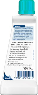 Dr. Beckmann Vlekverwijderaar Fleckenteufel voor pennen & inkt, 50 ml