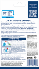 Dr. Beckmann Droogbal & wasgeur, 2 stuks