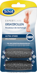 Scholl Rouleaux de rechange anti-callosités (niveau 4) ultra résistants, 2 pièces
