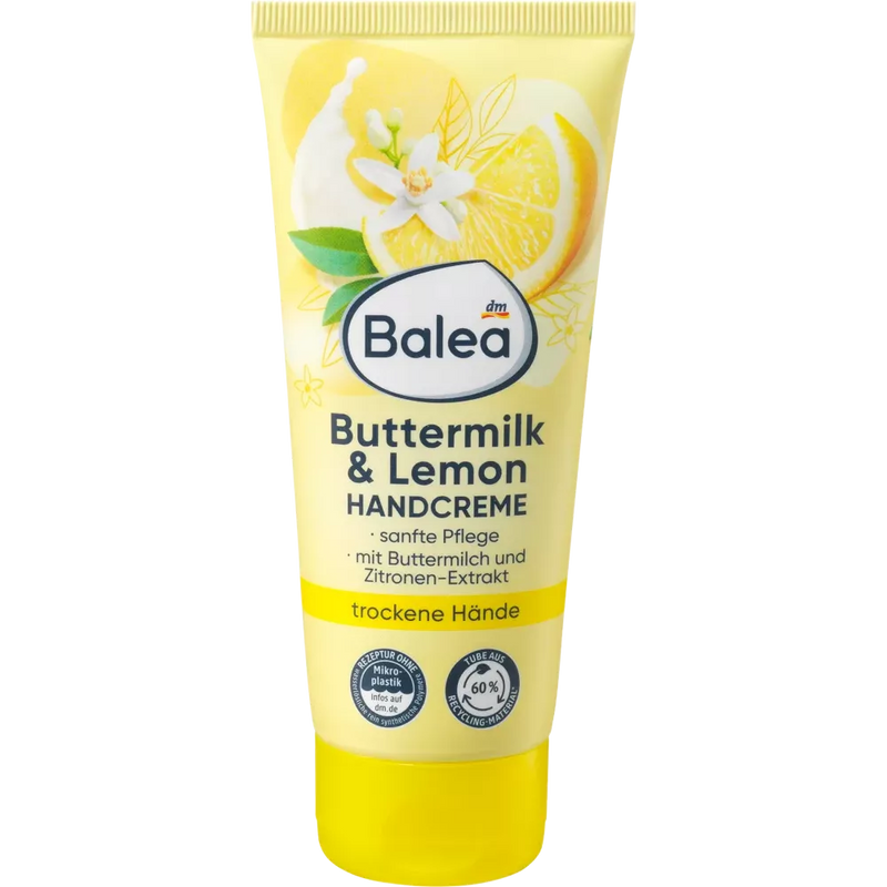 Balea Karnemelk & Citroen handcrème, 100 ml