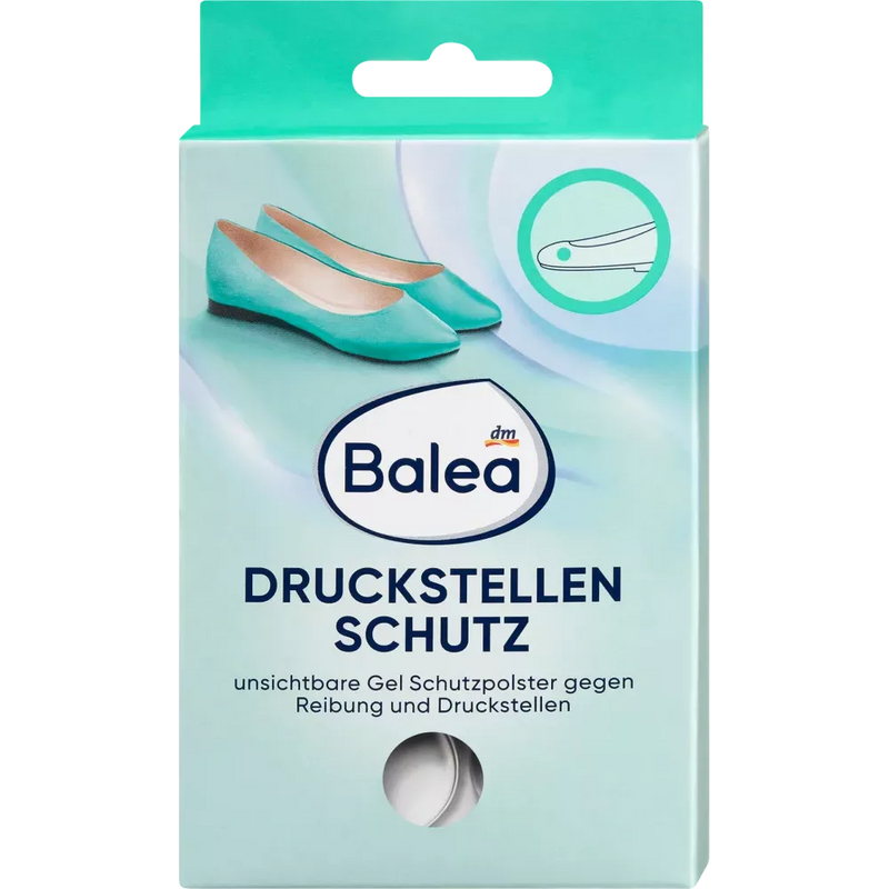 Balea Drukpuntbeschermende voetgelkussentjes, 6 stuks