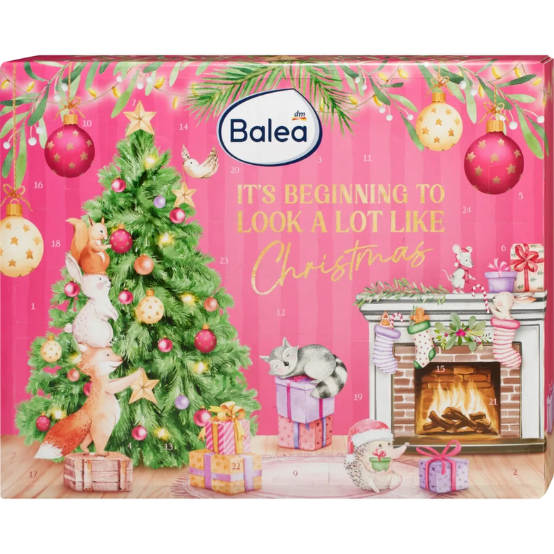 Balea Adventskalender 2024 "Het begint veel op Kerstmis te lijken", 1 stuk