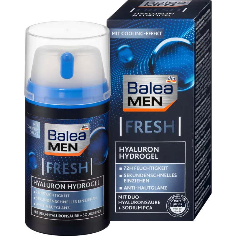 Balea MEN Verse Hyaluron Hydro Gel, 75 ml