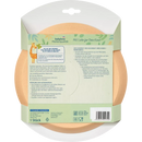 assiette nature babylove jaune, 1 pièce