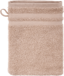 ebelin ebelin washandje van badstof, beige, 100 % biologisch katoen, GOTS-gecertificeerd, 1 stuk
