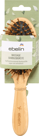 ebelin Haarborstel Bamboe Massage, 1 stuk