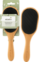 ebelin Haarborstel Ontklitter Bamboe met handvat, 1 stuk