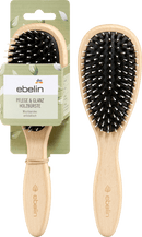 ebelin nature Care &amp; Shine Brosse en bois ovale, 1 pièce
