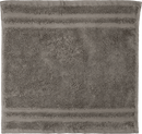 ebelin Grijze badstofhanddoek (30x30 cm), GOTS-gecertificeerd, 1 stuk