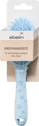 Brosse pour enfants ebelin avec fonction démêlante, 1 pièce.