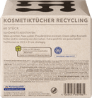 ebelin Recycling-schoonheidsdoekjes, 3-laags, 60 stuks