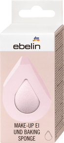 Œuf de maquillage et éponge à pâtisserie ebelin, 1 pièce