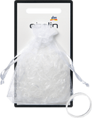 ebelin Élastiques à cheveux mini transparents, 250 pièces.