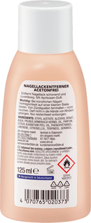 ebelin Acetonvrije nagellakremover, 125 ml