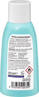 ebelin Nagellakremover met aceton, 125 ml