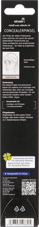 ebelin PROFESSIONAL Concealerpenseel, 1 stuk
