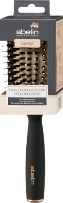 ebelin PROFESSIONAL Paddleborstel Hyaluron & Keratine ovaal, 1 stuk