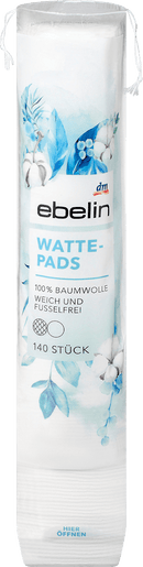 ebelin Wattenpads, 140 stuks