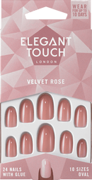 Elegant Touch Kunstnagels Velvet Rose Oval