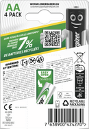 Energizer Oplaadbare batterij Universal AA 1350 mAh, 4 stuks