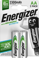 Energizer Piles rechargeables Mignon AA 2300 mAh, 2 pcs.