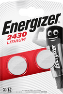 Energizer Batterijen knoopcel CR2430, 2 stuks