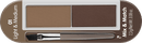 essence cosmetics Coffret poudre à sourcils light &amp; medium 01, 2,3 g