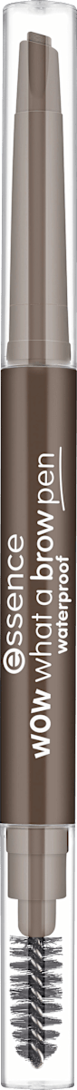 Crayon à sourcils essence Wow What A Brow Pen Waterproof 03 Brun foncé, 0,2 g