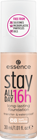 essence Foundation Stay All Day 16 uur lang houdbaar 08 Soft Vanilla