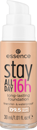 essence Foundation Stay All Day 16 uur lang houdbaar 09.5 Soft Buff