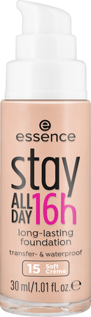essence Foundation Stay All Day 16 uur lang houdbaar 15 Soft Crème