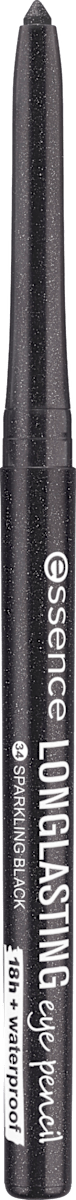 essence Kajal Long-Lasting 18h+ Waterproof 34 Sparkling Black, 0,28 g