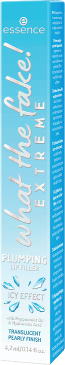 essence Lipgloss What The Fake! Extreme 02 Ice Ice Baby!, 4,2 ml