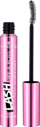 essence Mascara Lash Like a Boss Volume et longueur instantanés Ultra Black, 9,5 ml